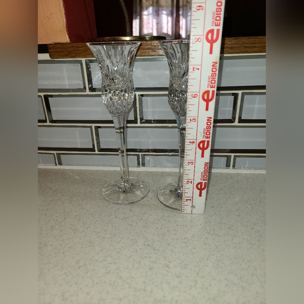 Elegant Crystal Candle Holders - Picture 6 of 6